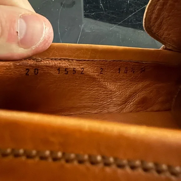 Johnson & Murphy E-Collection Mens Brown Loafers Shoes Sz. 10.5 Made In Italy - Picture 5 of 7